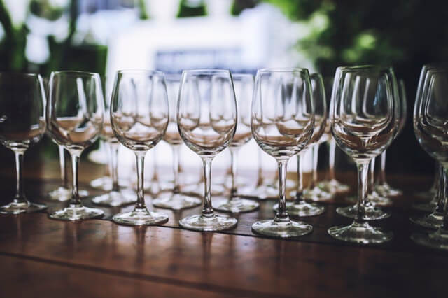 wine glasses