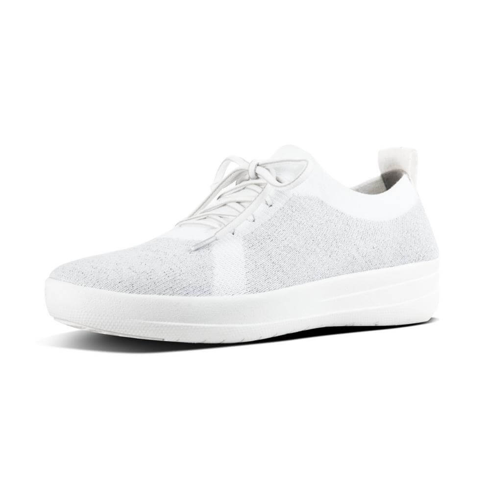 white fitflop sneakers