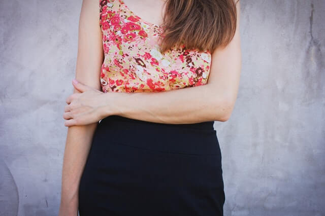 floral blouse