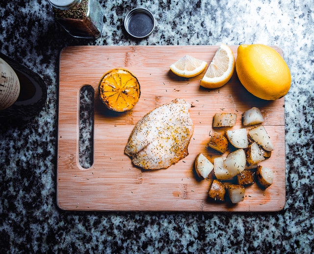 fish and lemon 