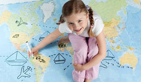 Travel abroad with children