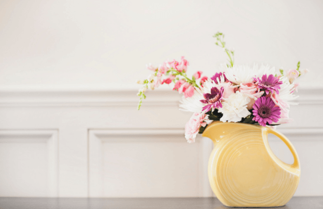 Flowers on Table