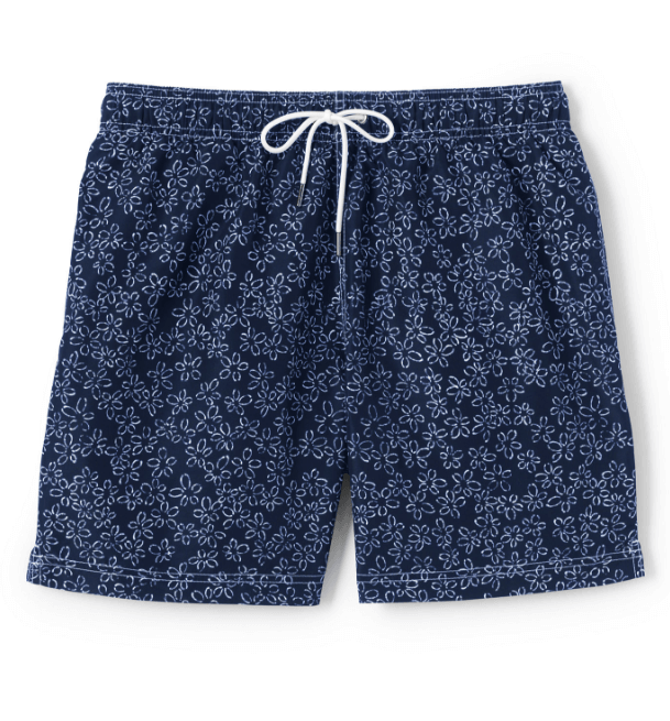 Deep Daisy Swim trunks