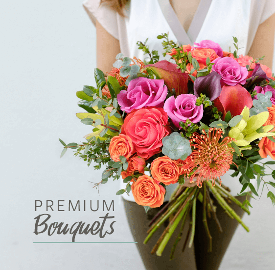 premium bouquet of flowers