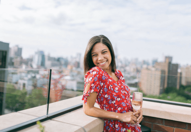 Floral blouse